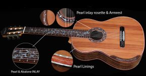 New Ziricote Guitar w/ Inlay