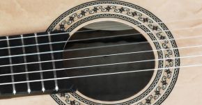 NEW CUSTOM BLACK & WHITE EBONY GUITAR