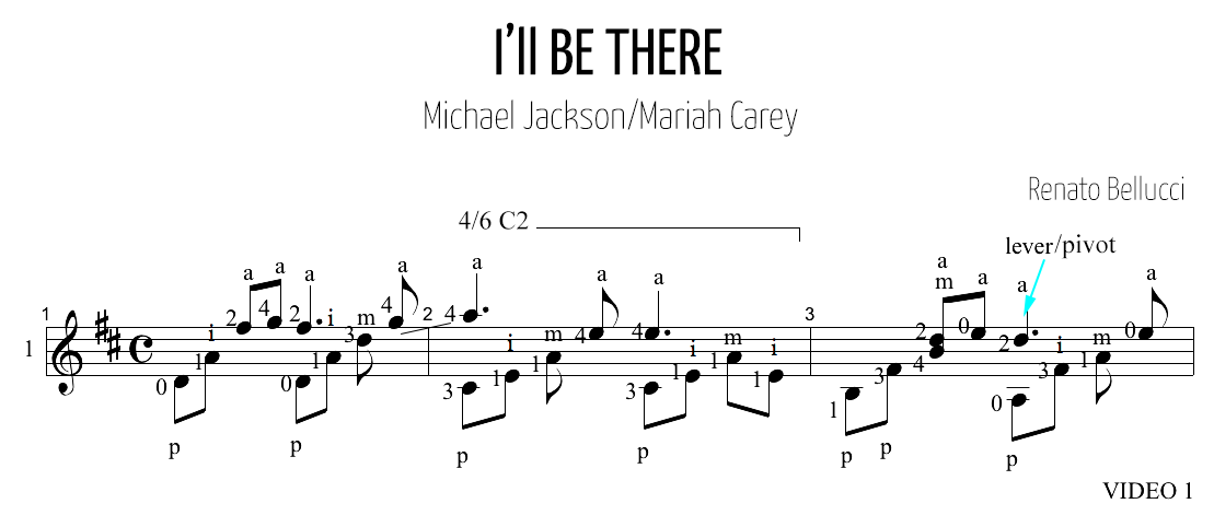 Jackson Michael Ill Be There Staff and Video 1